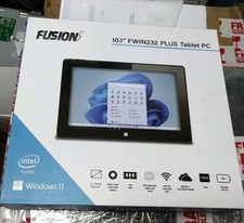 Fusion5 FWIN232 Plus tablet 10.1" Intel N4120 4GB RAM 64GB SSD Windows 11