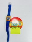 Vintage 80's Whale Yellow/Blue Unisex Digital Watch w Date & Time Untested — photo 1