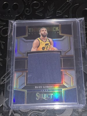 Rudy Gobert 2022-23 Select Throwback Memorabilia Game Used Patch #TM-RG Jazz