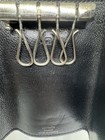 Hermes Unisex Black Leather 4 Keys Holder Key Case Logo Buttons HW Square J Good — photo 8