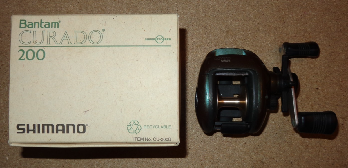 Used Shimano Bantam Curado CU-200 With Box Right-Handed Fishing