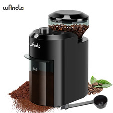 Wancle Electric Burr Coffee Grinder Adjustable Conical 28 Settings UK