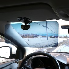 2Pcs Adjustable Sun Visor Extender for Cars,Polarized Car Visor Extender Sun