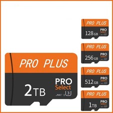 Micro SD Card 128GB 256GB 512GB 1TB 2TB TF Memory Card High Speed Storage