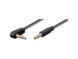 MicroConnect AUDLL1A 3.5mm jack Cable 1m M-M 90�
