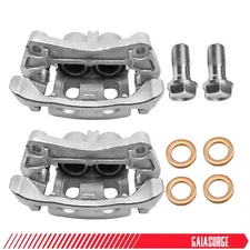 Pair Front Brake Calipers w/ Bracket for Nissan Murano Pathfinder INFINITI QX60