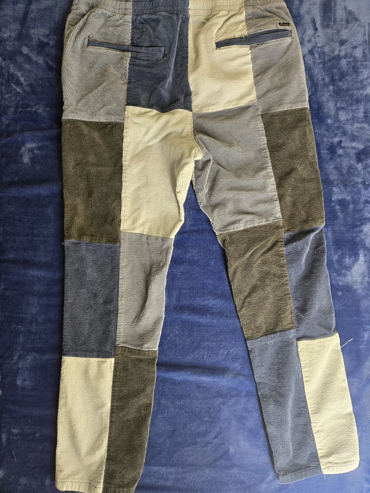 Joggers PacSun Patchwork Pana Calce Ajustado Multicolor Para Hombre 30x34 M Foto 3 de 3