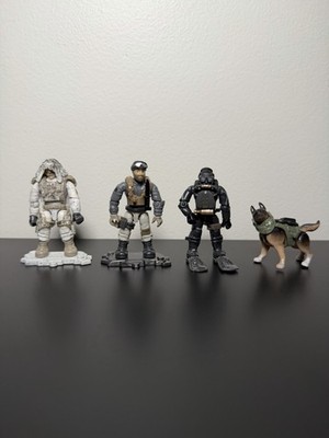Call Of Duty Mega Construx Figures Lot Of 4