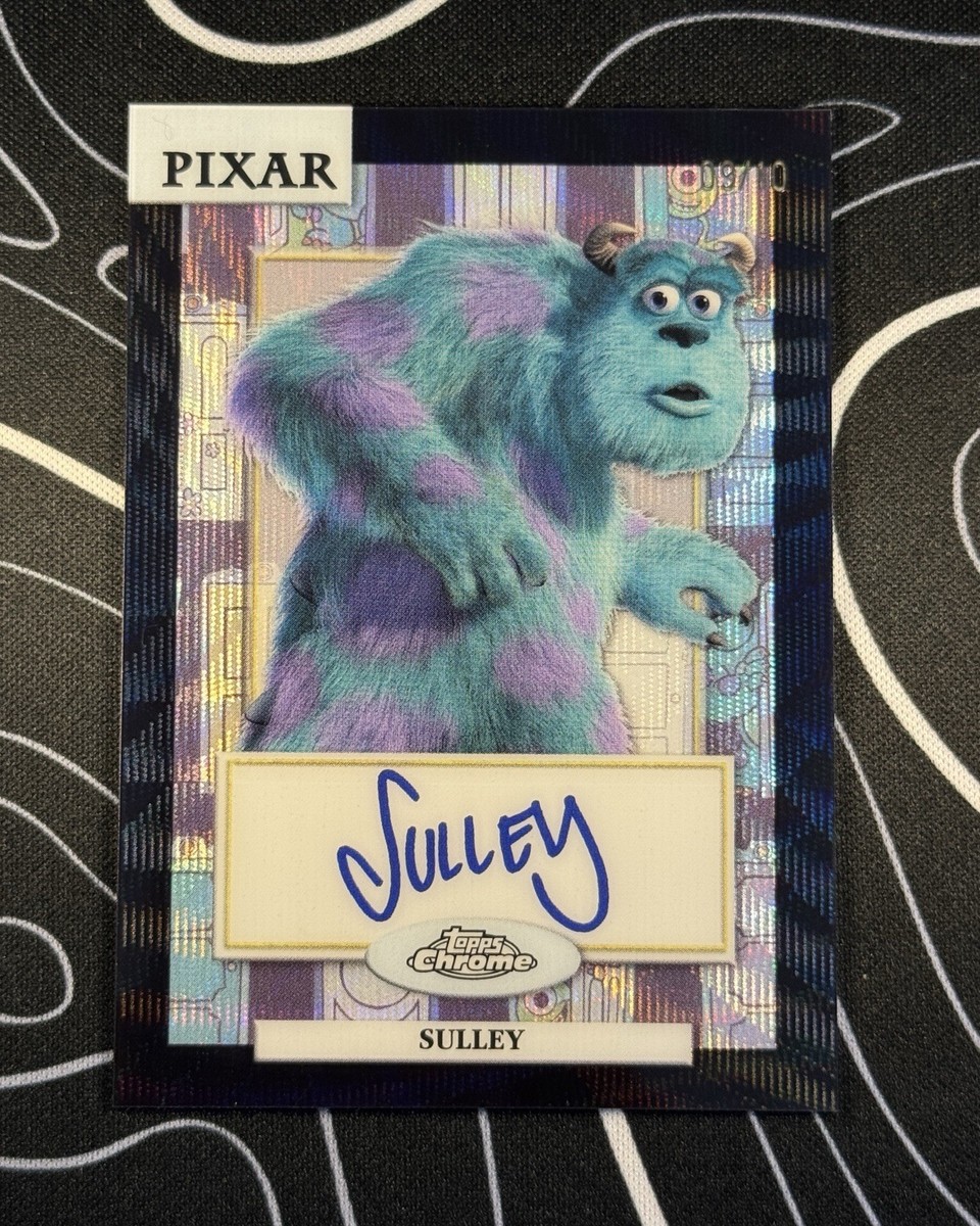 SULLEY /25 Autograph／Topps Chrome Disney SULLEY /25 Autograph／Topps Chrome Disney SULLEY /25 Autograph