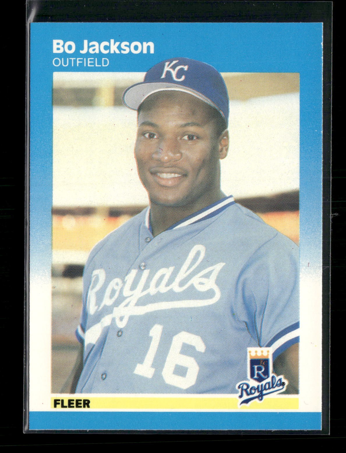 1987 Fleer #369 Bo Jackson Glossy Kansas City Royals