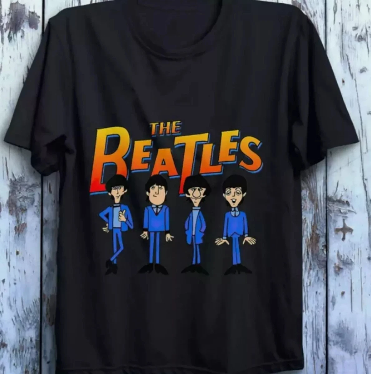Un cartone animato dei Beatles con una band chiamata Beatles. | Immagine Premium generata dall'IA Un cartone animato dei Beatles con una band chiamata Beatles. | Immagine Premium generata dall'IA