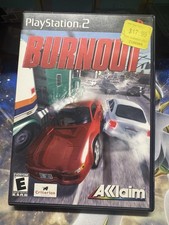 Burnout PS2 Sony Playstation 2, 2001 CIB, Complete