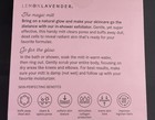 LEMON LAVENDER DEEP EXFOLIATOR MITT WITH SUCTION CUP AND HANGING LOOP — photo 4
