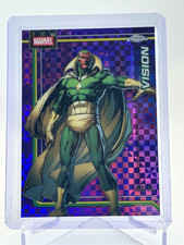 2026 Topps Chrome Marvel VISION #190 Purple X-Fractor /75 SP Avengers