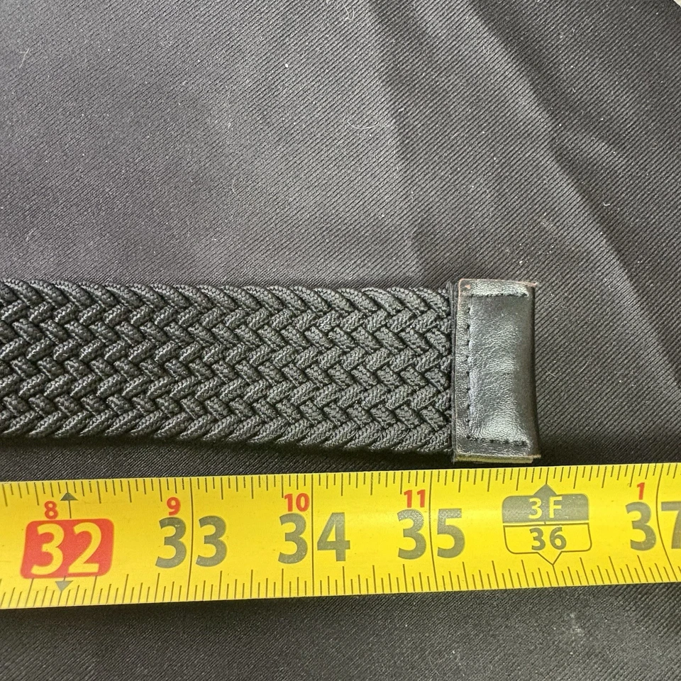 Cinturón de golf Nike para hombre G-Flex tejido elástico negro S5045001A Foto 4 de 4