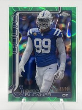 2025 Topps Chrome DeForest Buckner #133 Green SP /99