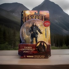 Figura de acción El Hobbit Un viaje inesperado Thorin Escudo de roble 3,75" NUEVA LEER