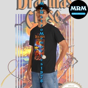 NEW Castlevania III NES Nintendo Box Art Design Black or Gray T-Shirt S-5XL