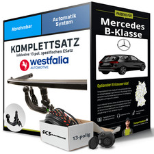 Anhängerkupplung WESTFALIA abnehmbar für MERCEDES B-Klasse +E-Satz Kit (AHK+ES) Anhängerkupplung WESTFALIA abnehmbar für MERCEDES B-Klasse +E-Satz Kit (AHK+ES)