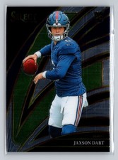 2025 Panini Select - Club Level Jaxson Dart #293 (RC) - Giants