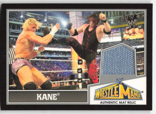 Kane 2013 Topps Best of WWE Wrestlemania 29 Mat Relics card