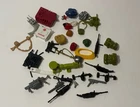 Vintage Hasbro  3.75" Gi Joe Figure Lot Of Weapons Guns Backpacks Accessories #3