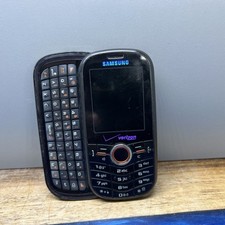 Samsung Intensity SCH-U450 Black Bluetooth 2.1" TFT 1.3 MP Slider Untested