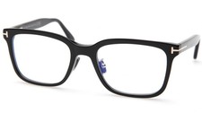 NEW TOM FORD TF5853-D-B ECO 001 Black Eyeglasses Frame 55-20-145mm B42mm Italy