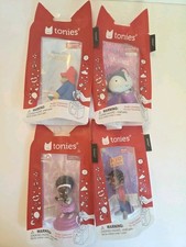 Lot of 4 Tonies Audio Characters Toniebox-Paddington Lalalinos Kid Nation Qaiqai