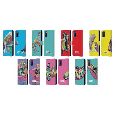 OFFICIAL P.D. MORENO FUN LOVE LEATHER BOOK WALLET CASE COVER FOR OPPO PHONES