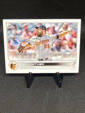 2022 Topps Series 1 Baseball Zac Lowther Rookie #133 Baltimore Orioles