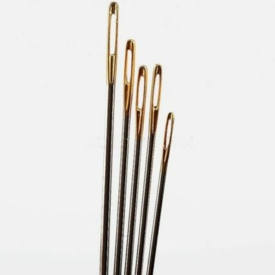 10X Leather Canvas Sewing Stitching Needles Leathercraft Handmade Repair Tool A