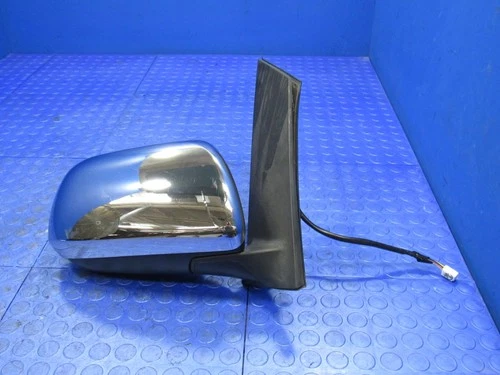 13-17 Toyota Sienna Right Pass Side Power Door Mirror Blind Spot Chrome 4612