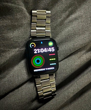 Apple Watch Series 6 44mm GPS 32GB Black Aluminium Case Silver Steel Band