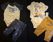 Garanimals 2-Piece Baby Bodysuit & Pants Set ...
