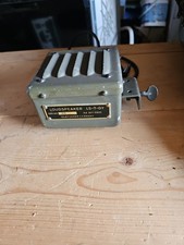 U.S. LS-7-GY is a vintage military-surplus loudspeaker mfg German Telefunkem 