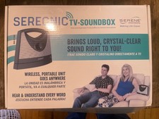 Serene Innovations Sereonic Portable Wireless TV Soundbox BT-200 Open Box