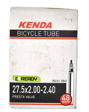 Kenda Bicycle Tube Presta Valve 27.5 x 2.00-2.40 48mm Inner Tube Replacement