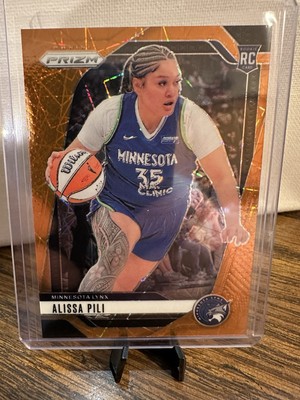 2024 Panini Prizm WNBA - Alissa Pili #83 WNBA Orange Lazer Prizm (RC)