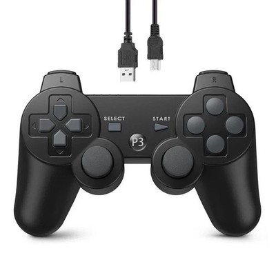 Wireless Bluetooth Controller Gamepad for PS 3 with Upgraded Joysticks**