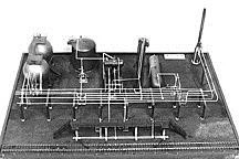 Plastruct 2008 N 9” x 14” x 4” Petro/Chemical Refinery Kit