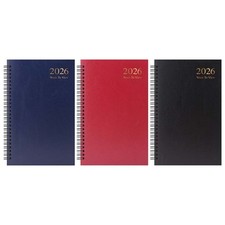 2026 A5 Week To View Diary Organiser Spiral Bound Planner Office Journal