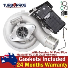 Upgrade Billet Turbo Charger With Genuine Oil Feed Pipe For Mazda BT-50 3.2L