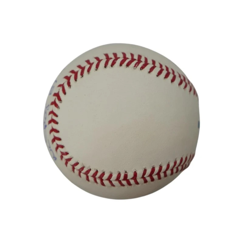 Benito Santiago Padres Giants Autographed Inscribed OMLB Baseball PSA Holo view 3