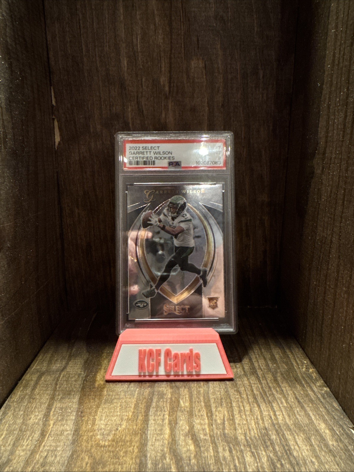 2022 Panini Select - Select Certified Rookies Garrett Wilson #SCR-7 Silver Prizm