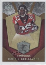 2008 Upper Deck Icons Rookie Brilliance Rainbow Gold 62/99 Harry Douglas 0b5