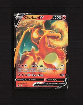 Charizard V 017/172 Brilliant Stars Ultra Rare Holo Pokemon Card