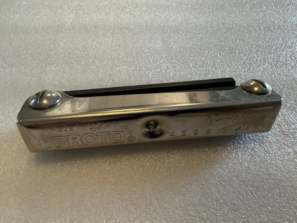 Proto 4973 5 Pc Long Folding Hex Key Set Metric - MADE IN USA - MINT Condition - Image 2 of 4