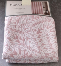 NEW William Morris  Co Shower Curtain Cotton Fabric Branches Print 72" x 72"