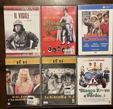 Italian Sealed 6 DVD Sordi Monicelli Infascelli Verdone Toto Tototruffa 62 Zampa